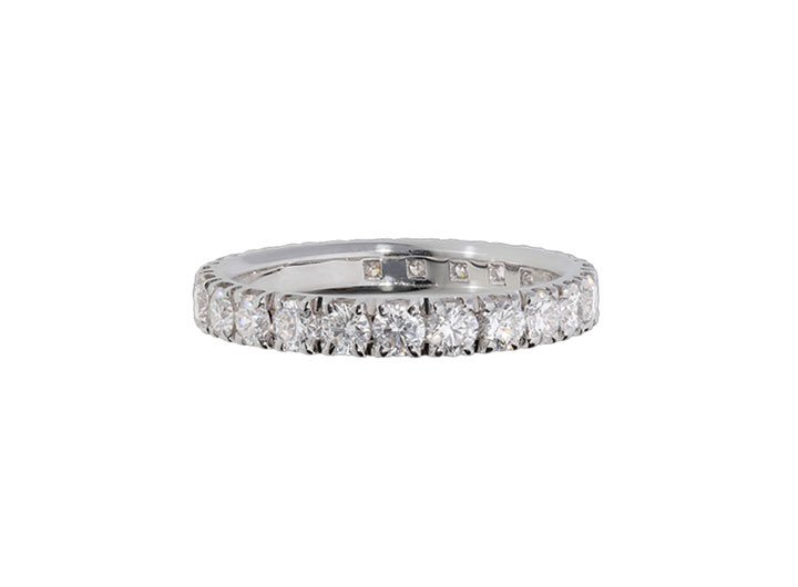 Diamond Eternity Ring 18ct White Gold