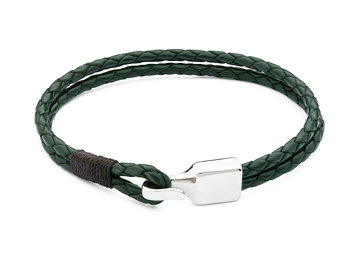 Hook Bracelet Green