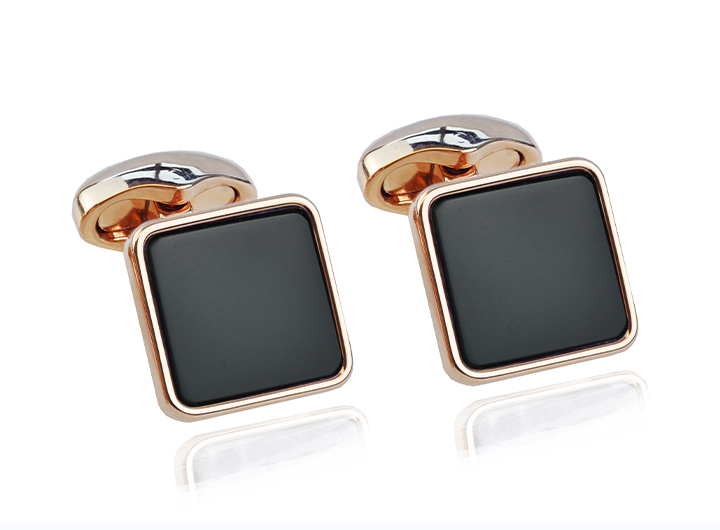 Key Stone Cufflinks Onyx