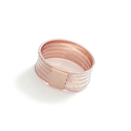 Lumé Stretch Ring 14ct Rose Gold