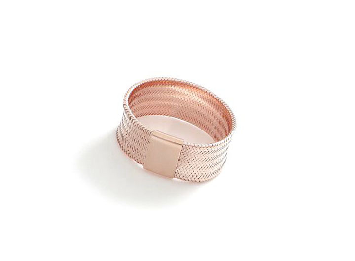 Lumé Stretch Ring 14ct Rose Gold