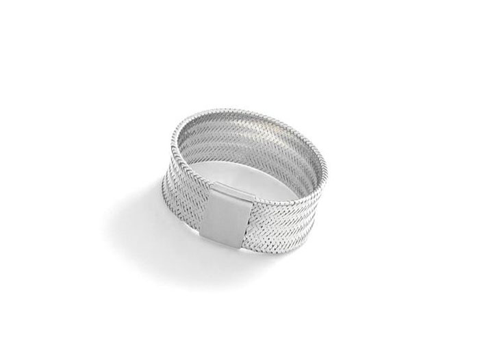 Lumé Stretch Ring 14ct White Gold