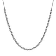 Moon Ball Sky Necklace Silver