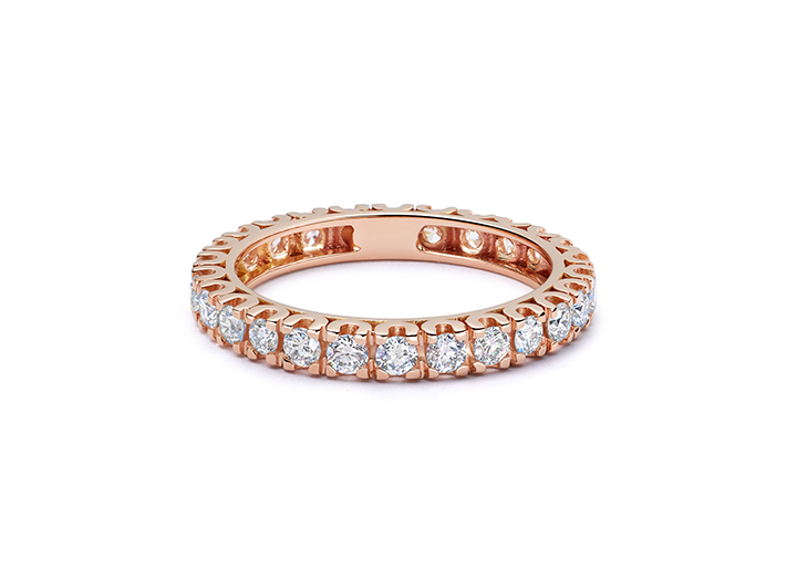 Diamond Eternity Ring with Split Setting