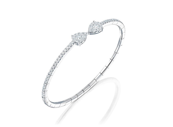 Pear Diamond Bracelet