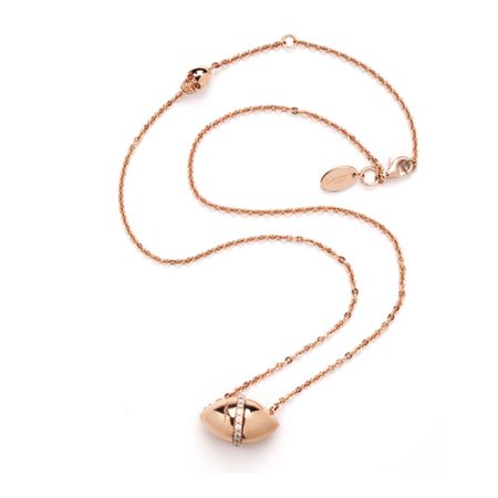 Poison Capsule Necklace Rose Gold
