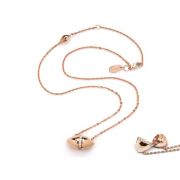 Poison Capsule Necklace Rose Gold