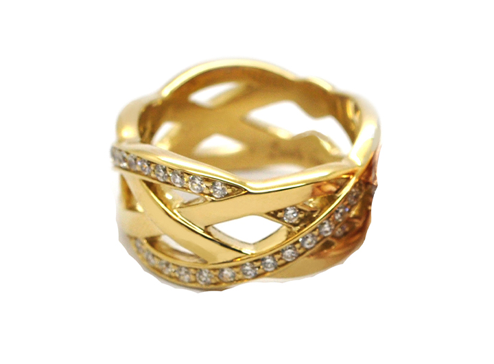 Poison Ivy Ring Gold