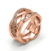 Poison Ivy Ring Rose Gold