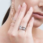 Poison Ivy Ring Rose Gold