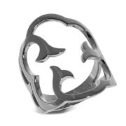 Cloud Ring Silver