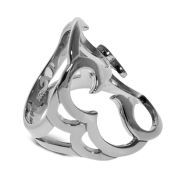 Cloud Ring Silver