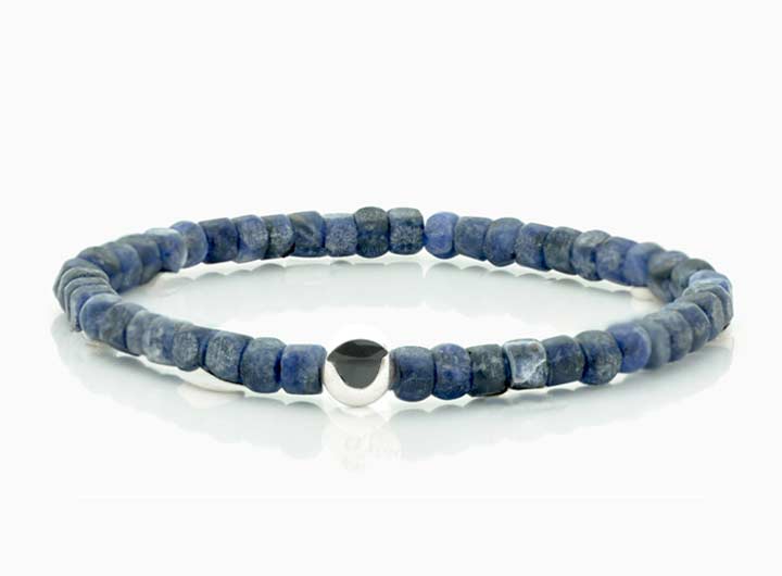 Ying Yang Bracelet Sodalite